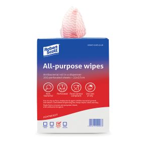 Cloth, All Purpose, Anti Bacterial, Red
