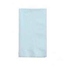 Airlaid Napkin, 40cm, 8 Fold, Baby Blue