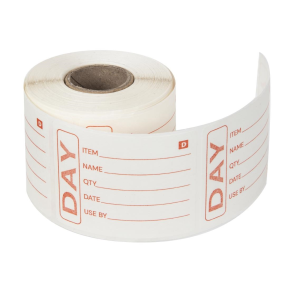 Dissolvable Date Labels, Detailed