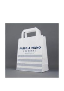 Paper Bag, Flat Handled, Fatto, Small