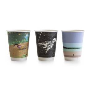 Hot Cup, 12oz, Double Wall, Compostable, Gallery