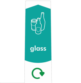 Bin Label, For Slim Jim, Glass