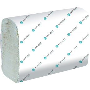 North Shore Impressions Microfold 2 Ply,Hand Towels White (3000 Sheet)