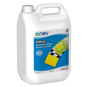 Enov H050 eBac, Antibacterial Spray & Wipe, 5L