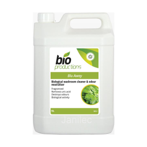 Bio Productions BA5 Blu Away Biological,Washroom Cleaner & Odour Neutraliser