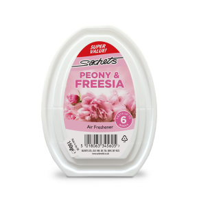 JanSan Air Freshener, Solid Gel, Peony & Freesia