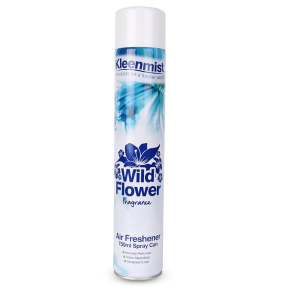 KleenMist Giant Aerosol Air Freshener, Wild Flower, 750ml