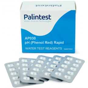 Palintest Pooltester pH Phenol Red Rapid,Dissolving Test Tablets