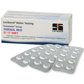 Lovibond Phenol Red Test Tablets,Comparator