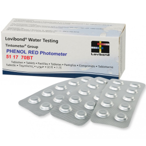 Lovibond Photometer Phenol Red Test,Tablets