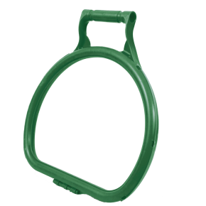 JanSan Ergonomic D Shape Litter Picking,Bag Hoop Green