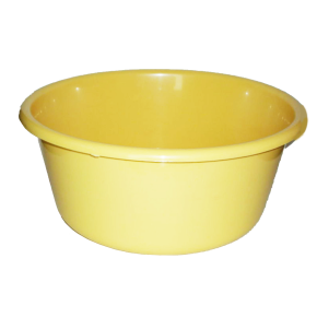 JanSan Washing Up Bowl 14" Round,Yellow