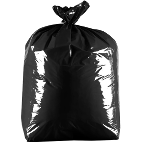 JanSan Biodegradable 90L Light Duty Refuse,Sacks Black
