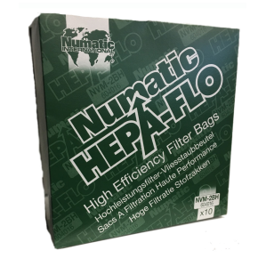 Numatic NVM-2BH 604016 HepaFlo Dust,Filter Dry Vacuum Bags