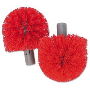 Unger BBRHR Ergo Toilet 2 Brush Heads,Set Red