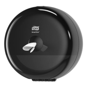 Dispenser, Toilet Roll, Smart One, Mini, Single, Black