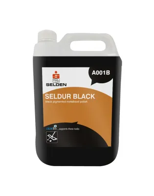Seldur A001B Seldur Black Floor Polish 5L