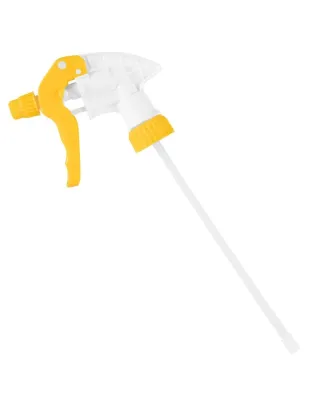 JanSan Trigger Spray Head Colour Coded Adjustable Yellow