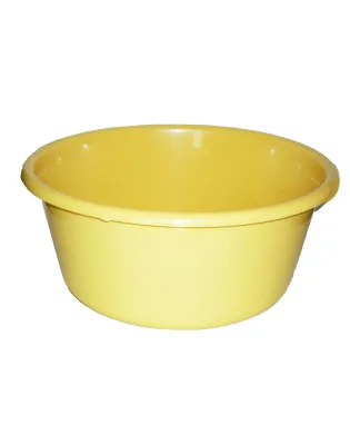 JanSan Washing Up Bowl 14" Round Yellow