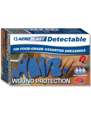 HSE Detectable Plasters Assorted Blue
