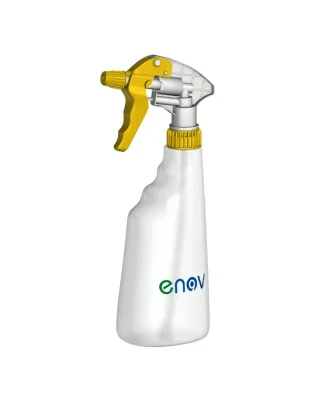 Enov Graduated Bottle 600ml & Trigger Spray Yellow