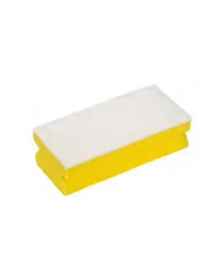 JanSan Sponge Scourers Non Abrasive Yellow