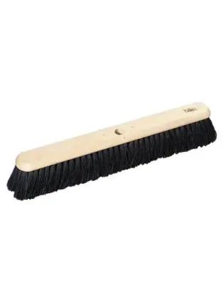 JanSan Wooden Broom Head Soft Coco 18"