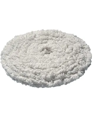 JanSan Carpet Bonnet Mop White 17"