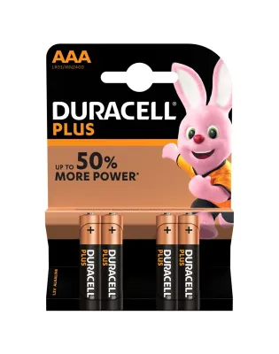 Duracell Plus AAA LR03 Batteries
