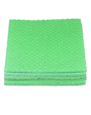 JanSan Cellulose Spongyl Cloths Green