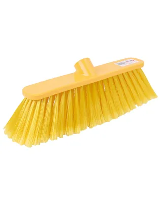 JanSan Poly Broom Head Soft Bristles Yellow