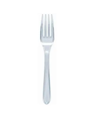 Premium Plastic Forks Clear