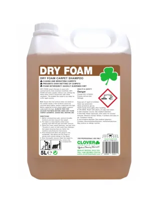 Clover Dry Foam Carpet Shampoo 5L