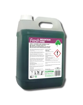 Clover Fresh Mountain Pine Daily Cleaner Disinfectant 5L
