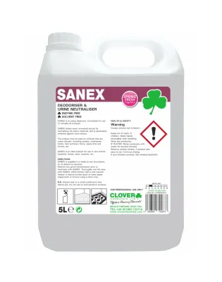Clover Sanex Odour &amp; Urine Neutraliser 5L