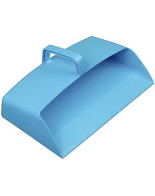 JanSan Enclosed Plastic Dustpan 12" Blue