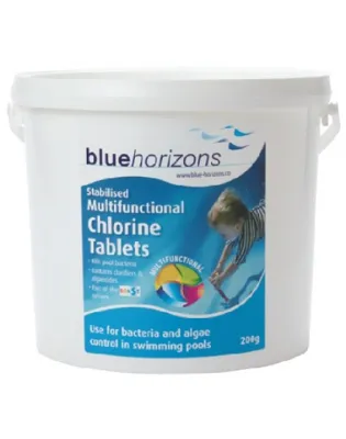 Blue Horizons Multifunctional Chlorine 200g Tablets 5Kg