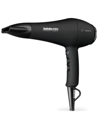 BaByliss Pro GT Ionic Hairdryer 2000w Black