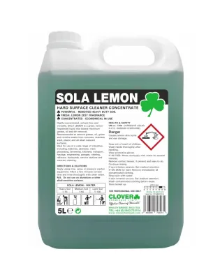 Clover 312 Sola Lemon Hard Surface Cleaner