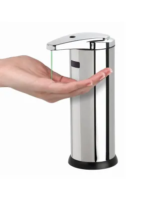 JanSan Touch-Free Soap Dispenser 475ml Polished Stainless Steel