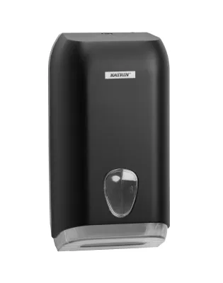 Katrin 92605 Inclusive Folded Toilet Tissue Dispenser Black