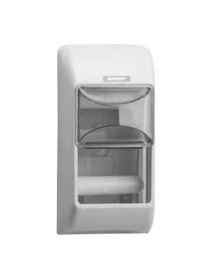Katrin 92384 Inclusive Toilet 2-Roll Dispenser White