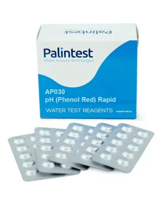Palintest Pooltester pH Phenol Red Rapid Dissolving Test Tablets