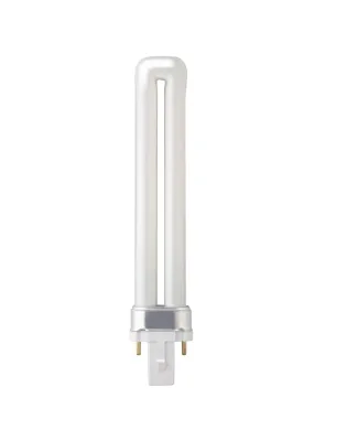 JanSan Bulbs PL-S 9W Single Turn 2pin Compact Fluorescent G23 White