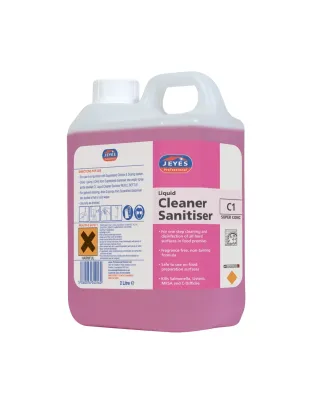 Jeyes C1 Liquid Cleaner Sanitiser 2 Litre