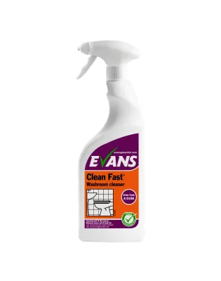 Evans Vanodine A010A Clean Fast Heavy Duty Washroom Cleaner