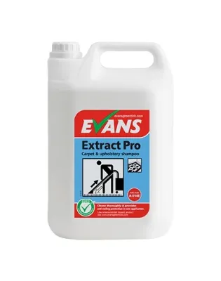 Evans Vanodine A014 Extract Pro Carpet Upholstery Shampoo