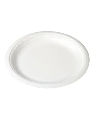 Linpac TP3 EPS Foam Plates White 9"