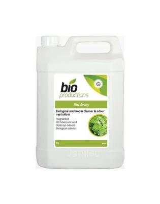 Bio-Production BA5 Blu Away Biological Washroom Cleaner & Odour Neutraliser