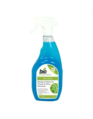 Bio-Production BA750 Blu Away Biological Washroom Cleaner & Odour Neutraliser